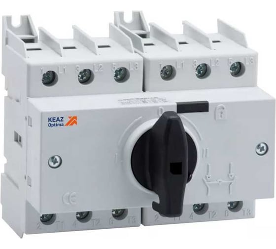 Изображение товара Реверсивный выключатель-разъединитель КЭАЗ OptiSwitch DI-125-4C 332091