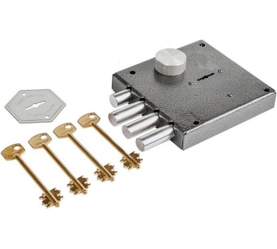 Изображение товара Накладной замок CERBER СК-650.4.016 аналог Керберос 111.11.043 2457