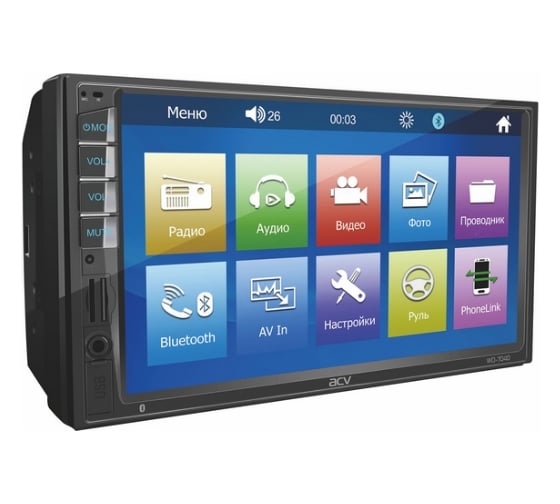 Изображение товара Автомагнитола ACV WD-7040 35081