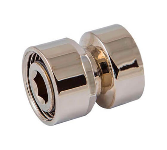 Изображение товара Резьбовое соединение SCHLOSSER для стальных труб GW M22x1.5xGW 1/2 хром 602700003