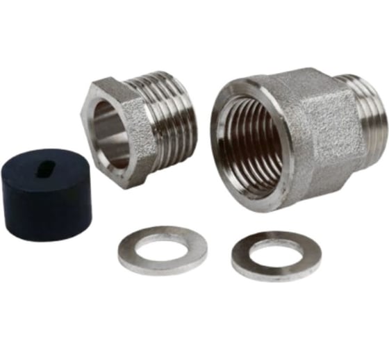 Изображение товара Сальник для ввода кабеля в трубу ТеплоСофт с резьбой 1/2 сальник