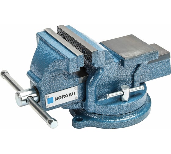 Изображение товара Слесарные поворотные тиски NORGAU 100 мм N408-100 073003100