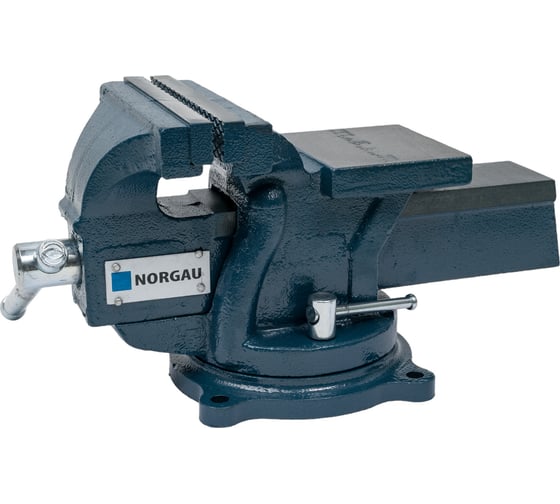 Изображение товара Слесарные поворотные тиски NORGAU 125 мм N408-125 073003125