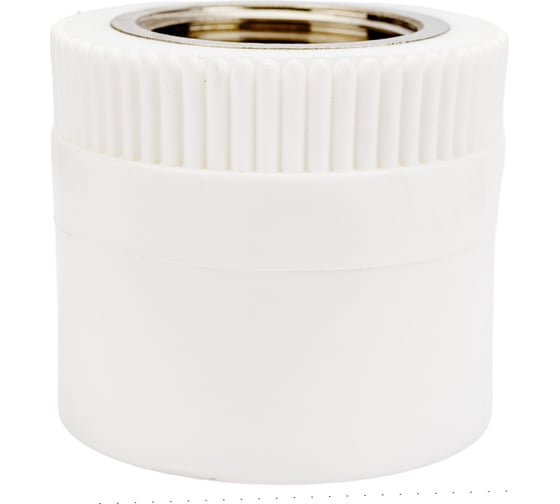 Изображение товара Комбинированная муфта ПОЛИТЭК с внутренней резьбой 40x1 20413