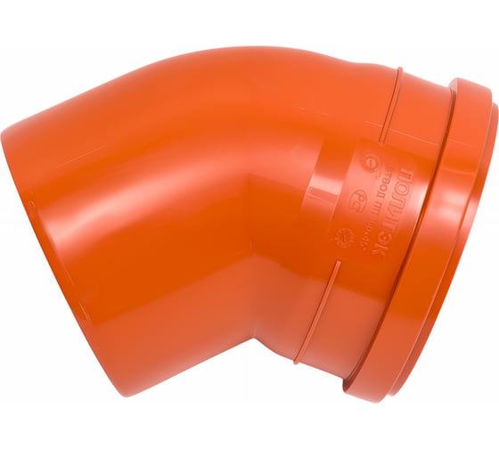 Изображение товара Отвод ПОЛИТЭК 160x45 градусов 160016045