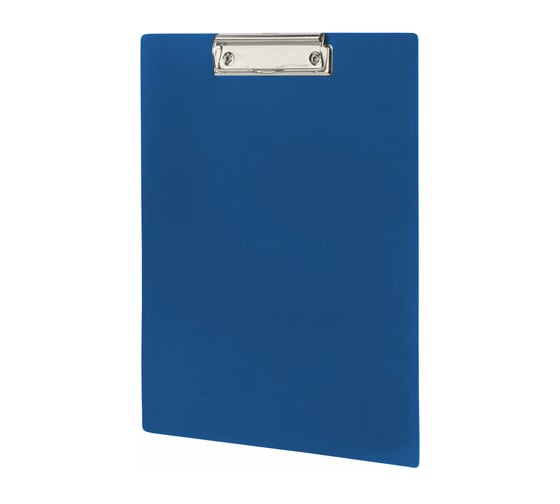 Изображение товара Доска-планшет 34 шт в упаковке Staff с прижимом А4 (315х235 мм) пластик 1 мм синяя 229222