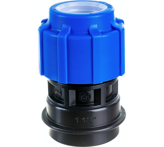 Изображение товара Муфта Политэк с внутренней резьбой 32х1 1/4 ТПК-АКВА 52003214