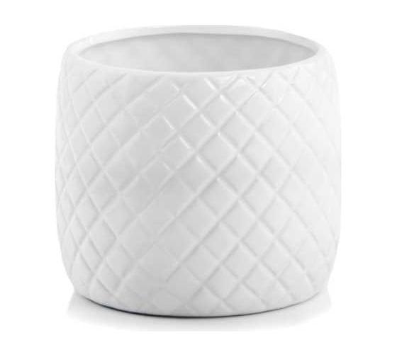Изображение товара Кашпо SCHEURICH Barcelona d15 см h13 см белый 071146