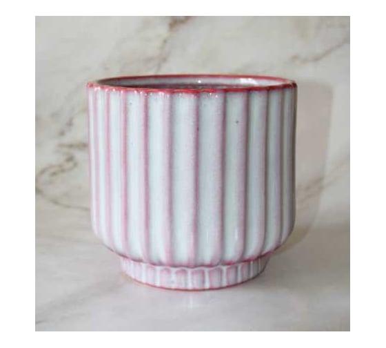 Изображение товара Кашпо SCHEURICH керамика Vintage d15 см h14 см розовый 071445