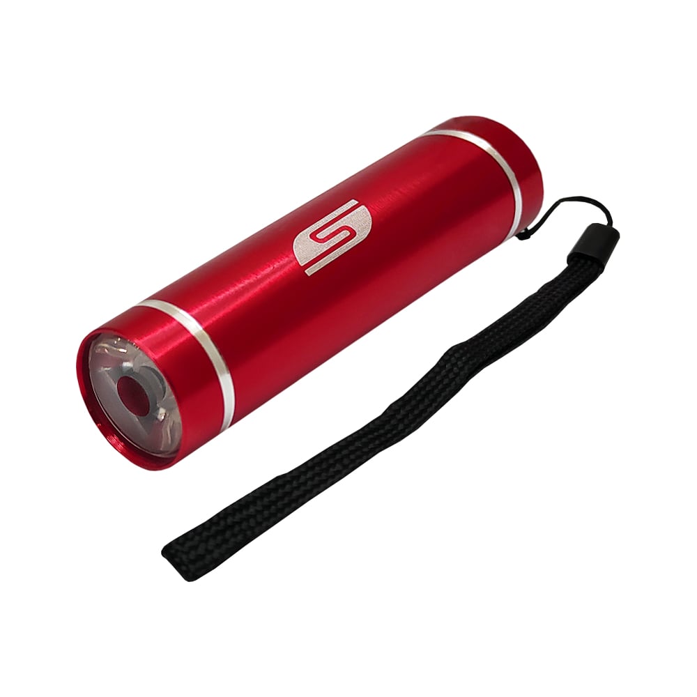 Изображение товара Светодиодный фонарь SOLARIS Красный 3108red IPX6 60 люменов