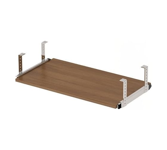 Изображение товара Полка под клавиатуру ALSAV 2ПК.002 628*350*16, шамони темный 02001615