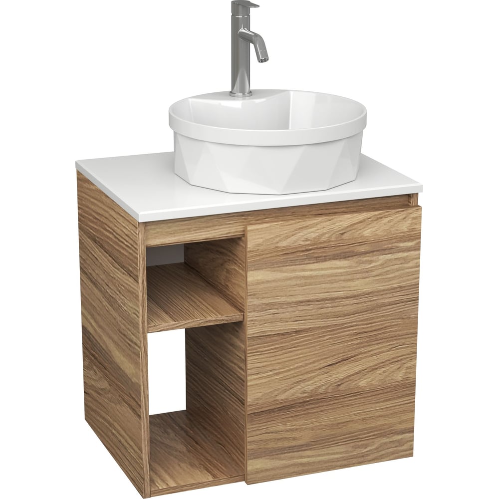 Изображение товара Тумба Bauedge Bau Dream Blackwood 60 с раковиной BAU Element