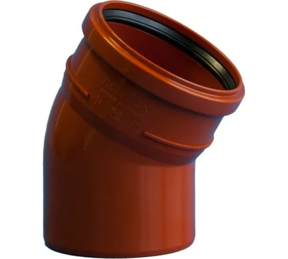 Изображение товара Отвод ПОЛИТЭК 160 мм, 30 град. 160016030