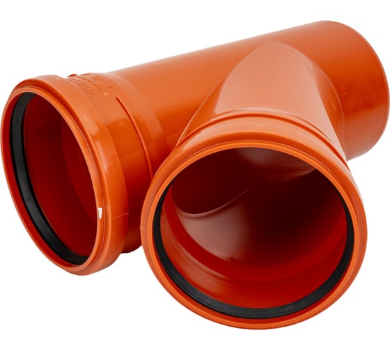 Изображение товара Тройник ПОЛИТЭК 160x160/45 градусов 160116045