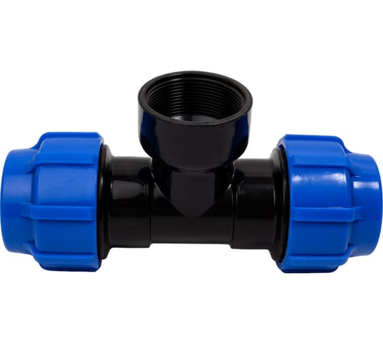 Изображение товара Тройник с внутренней резьбой Политэк 50х2х50 ТПК-АКВА 52500250
