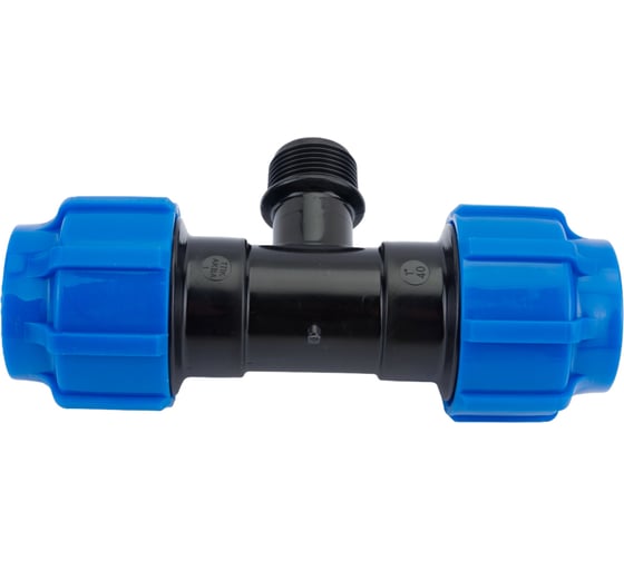 Изображение товара Тройник с наружной резьбой Политэк 40х1х40 ТПК-АКВА 51400140