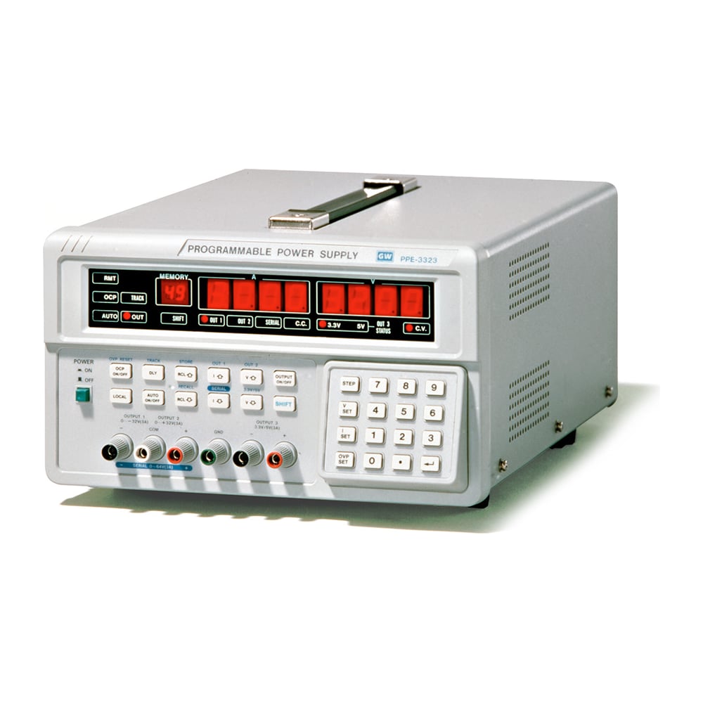 Изображение товара Настольный источник питания GW Instek PPE-3323 с тремя каналами