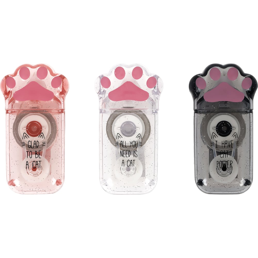 Изображение товара Корректирующая лента MESHU Say Meow 5 мм х 6 м дисплей-бокс ассорти