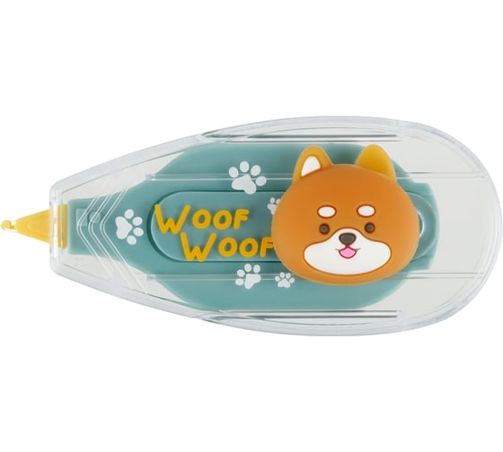Изображение товара Корректирующая лента MESHU Woof-Woof, 5 мм х 5 м, блистер, европодвес 359571