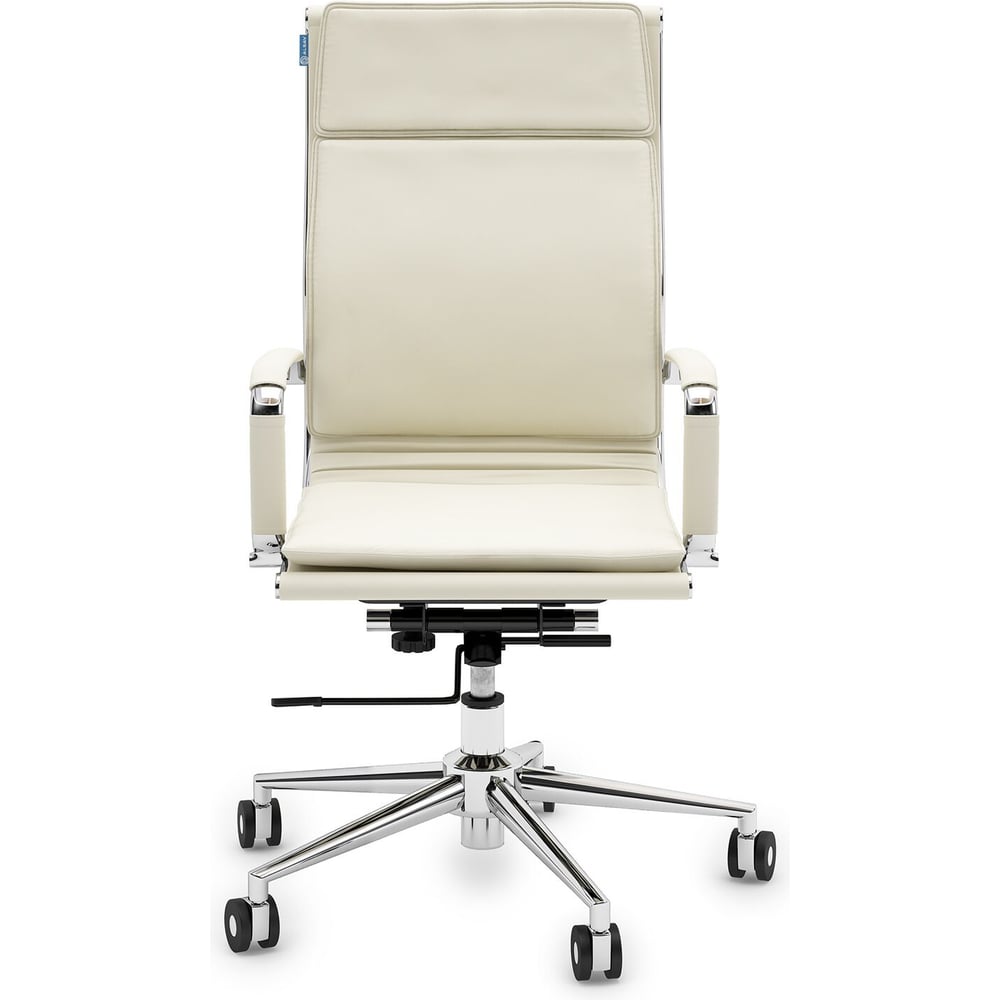 Изображение товара Офисное кресло ALSAV AL 771 из экокожи айвори с регулировками