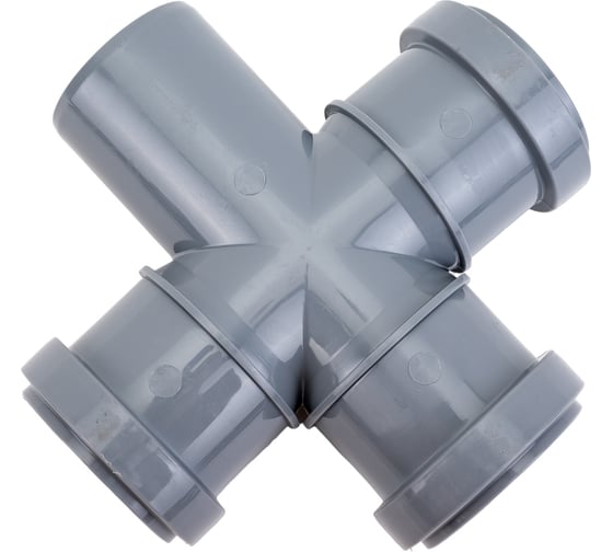 Изображение товара Крестовина ПОЛИТЭК одноплоскостная, 50х50х50/87.5 градусов 135590