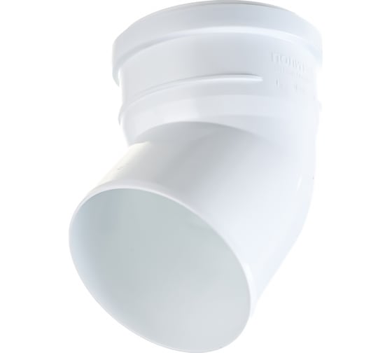 Изображение товара Отвод ПОЛИТЭК для бесшумной канализации из ПП, диаметр 110х45 град. 100001145