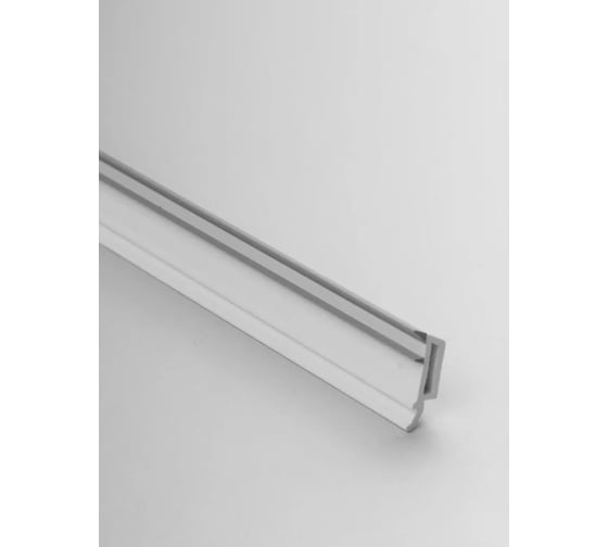 Изображение товара Штапик Комфорт 6,5мм РЕХАУ квадратный серый 0,8м 1шт ШДЧР6135