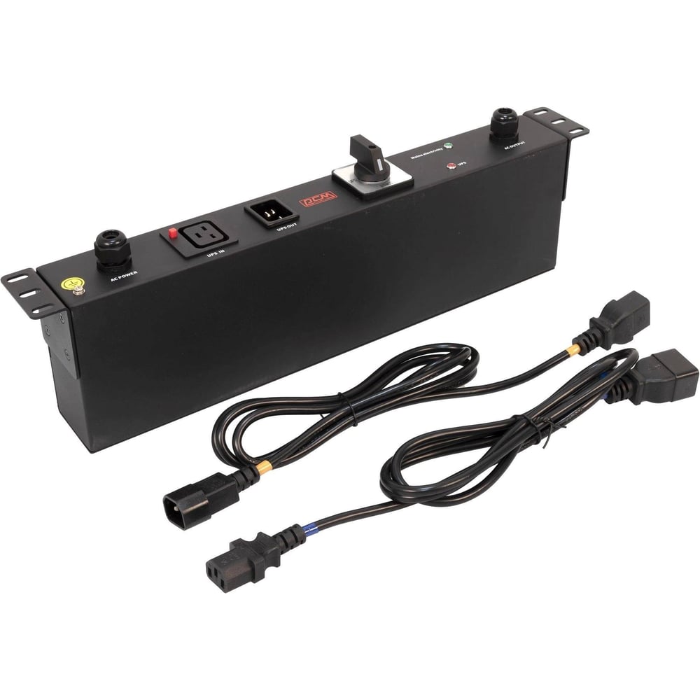 Изображение товара POWERCOM MBSW16HW Байпас автоматический мощный 16 А для стойки