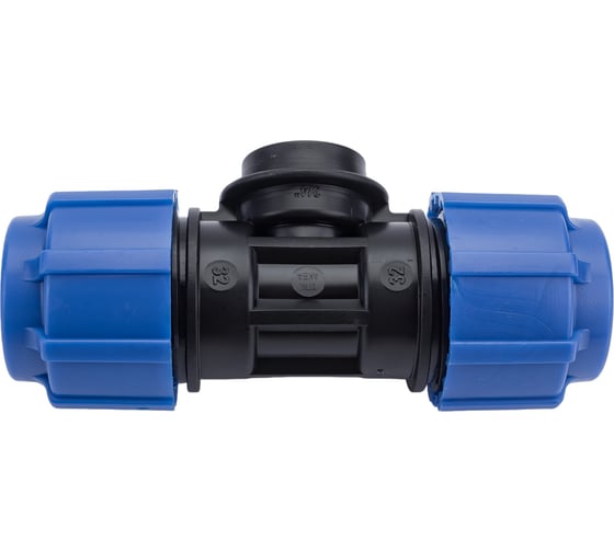 Изображение товара Тройник с внутренней резьбой Политэк 32х3/4х32 ТПК-АКВА 52323432