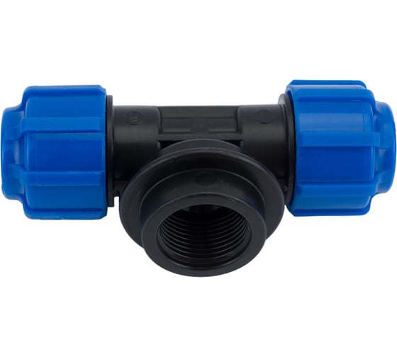 Изображение товара Тройник с внутренней резьбой Политэк 20х3/4х20 ТПК-АКВА 52203420