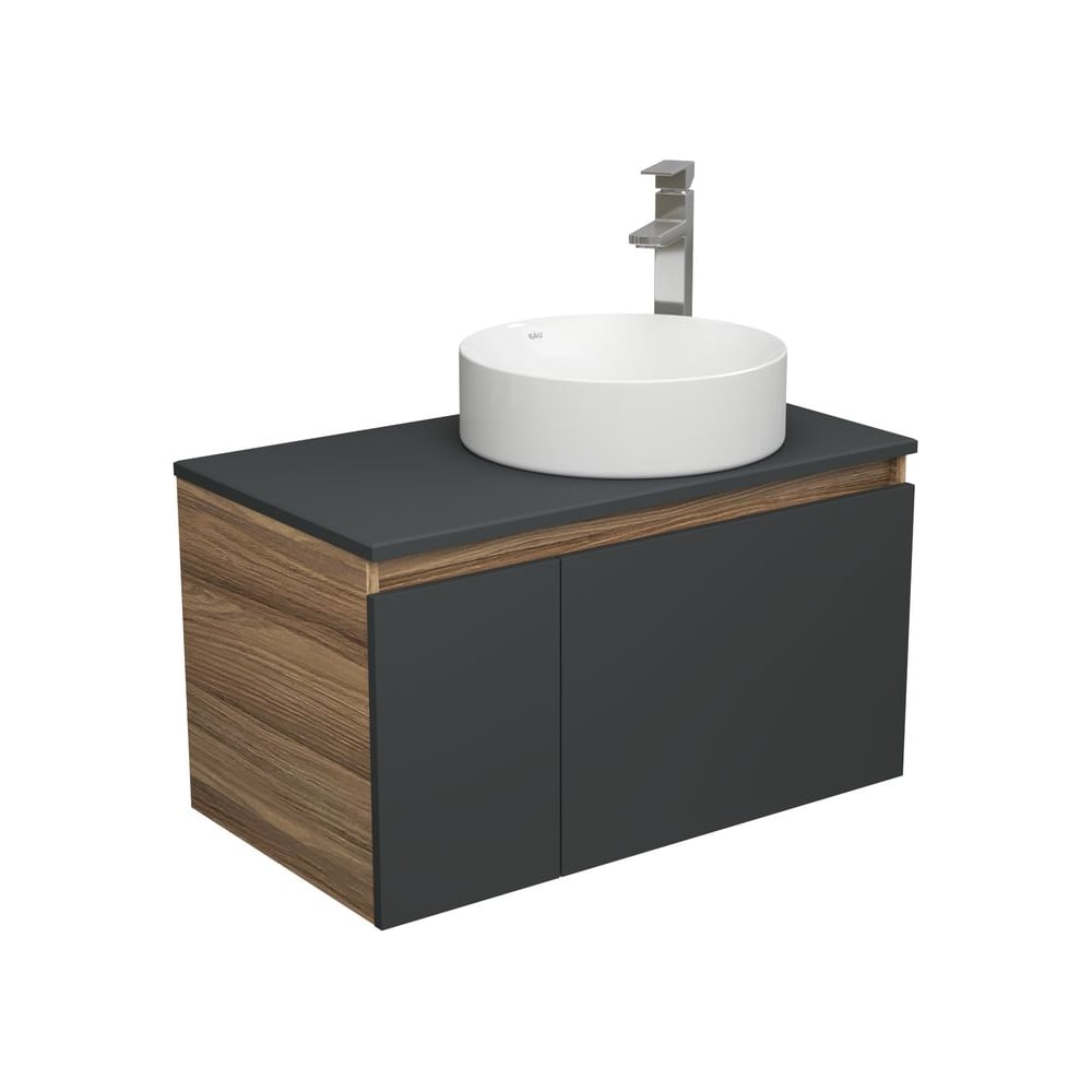 Изображение товара Комплект для ванной Bauedge 3 предмета Тумба Раковина Смеситель Bau Dream D41 Hotel Still