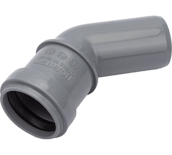 Изображение товара Отвод ПОЛИТЭК 32 45 градусов 100345