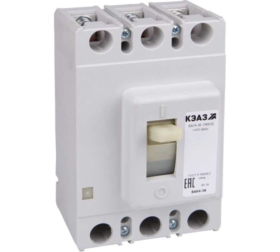 Изображение товара Выключатель автоматический КЭАЗ ВА04-36-340010-25А-300-690AC-УХЛ3- 107552