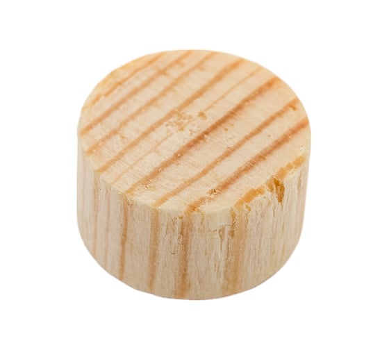 Изображение товара Заглушка для отверстия Tech-Krep/Zitar цилиндр. 12 мм сосна 20 шт пакет 151957