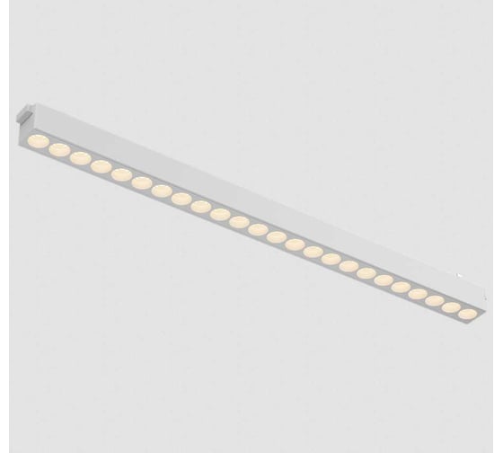 Изображение товара Светодиодный светильник трековый линейный VARTON Comfort L445 для магнитной системы Galakti 445x26x24 мм 24 Вт 3000 K 24 CRI>90 белый V1-R0-00161-91L10-2002430