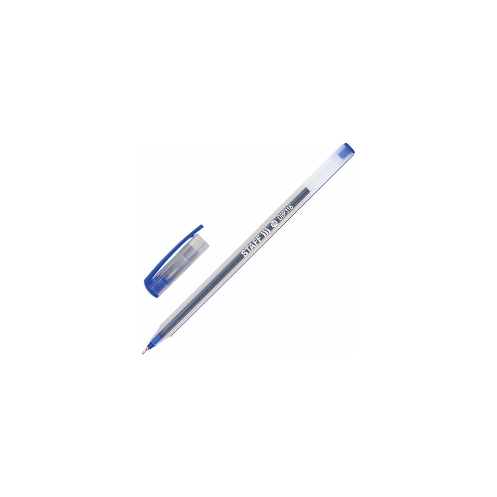 Масляная шариковая ручка Staff набор текстовыделителей staff