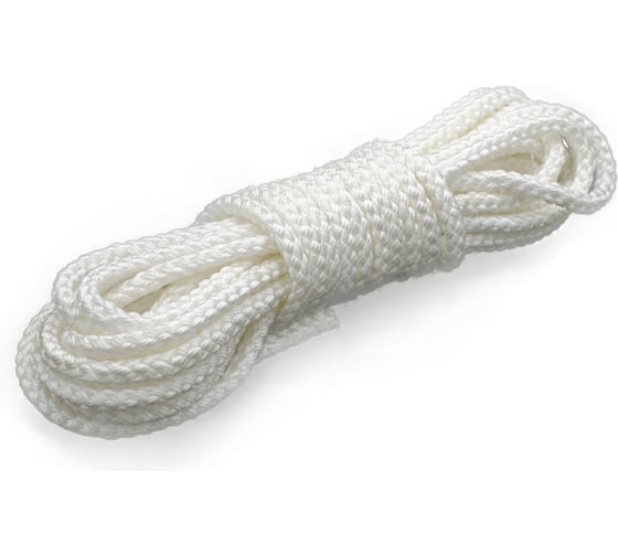 Изображение товара Капроновый фал Сибшнур д. 5 мм, 20 м 20410