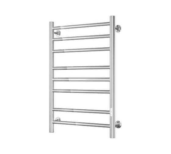 Изображение товара Полотенцесушитель электрический Bauedge BAU В10 50х80, П8 (3+3+2) с таймером справа, нерж. сталь, хром, универсальное подключение M0031U