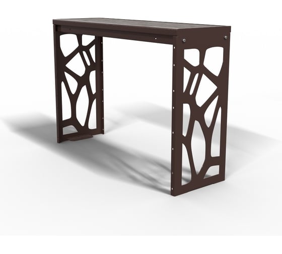 Изображение товара Крыльцо к дому АрсеналЪ Дополнительная 4 ступень Лофт ДПК (уличная лестница, приступок, входная лестница) серия ARSENAL AVANT мод. AR18V6178H9-06