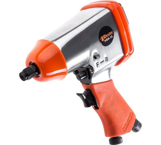 Изображение товара Гайковерт WESTER HSS-10 ударный, 310Hм, 7000 об/мин, 1/2'', 175 л/мин 55191