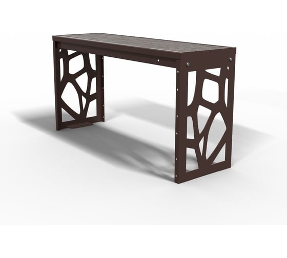 Изображение товара Крыльцо к дому АрсеналЪ Дополнительная 3 ступень Лофт ДПК (уличная лестница, приступок, входная лестница) серия ARSENAL AVANT мод. AR18V6158H9-06