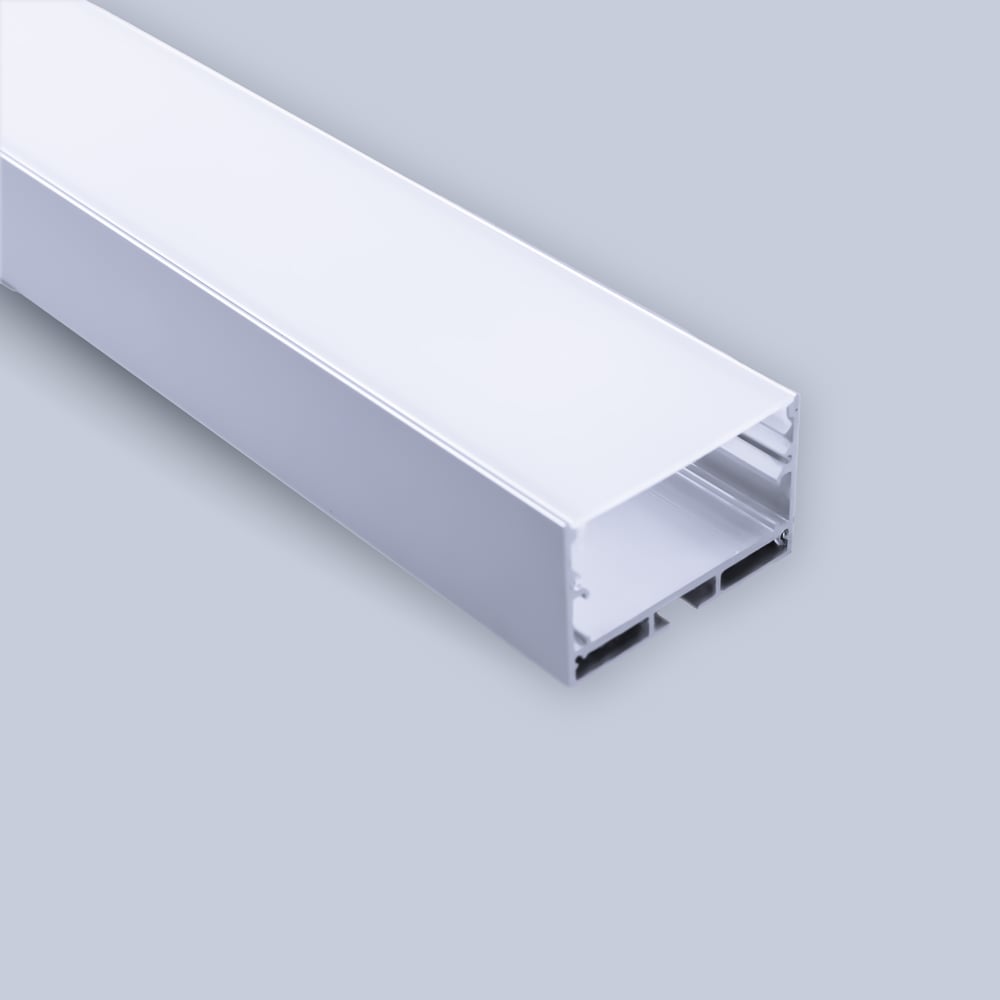 Изображение товара Алюминиевый профиль для подсветки 50x32 мм с рассеивателем U-3010B 2м