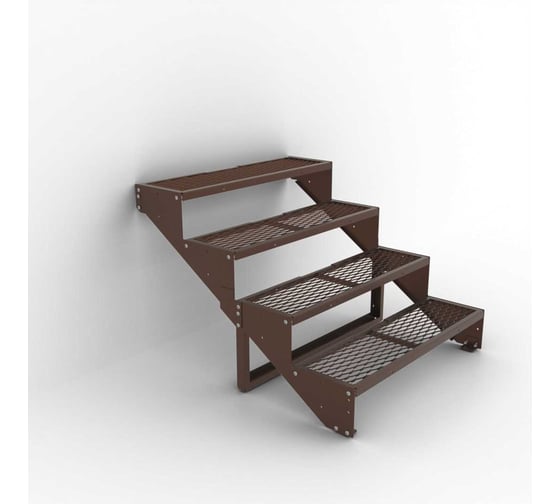 Изображение товара Крыльцо к дому АрсеналЪ 4 ступени ПВЛ (уличная лестница, приступок) серия ARSENAL AVANT мод. . AR18V3458H9-06