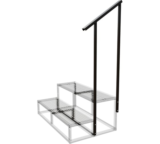 Изображение товара Перила к крыльцу на 2 ступени Универсал серия ARSENAL AVANT АрсеналЪ AR18G7128H9-06