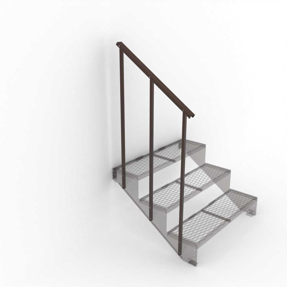 Изображение товара Перила к крыльцу на 3 ступени прямые Универсал из серии ARSENAL AVANT