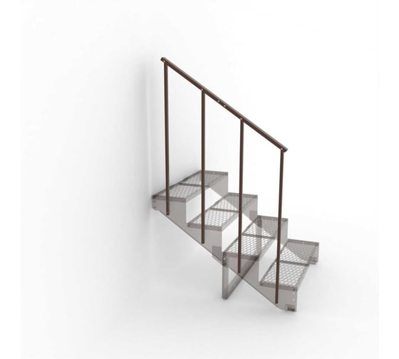 Изображение товара Перила к крыльцу на 4 ступени прямые Универсал, ПВЛ серия ARSENAL AVANT АрсеналЪ AR18G7158H9-06