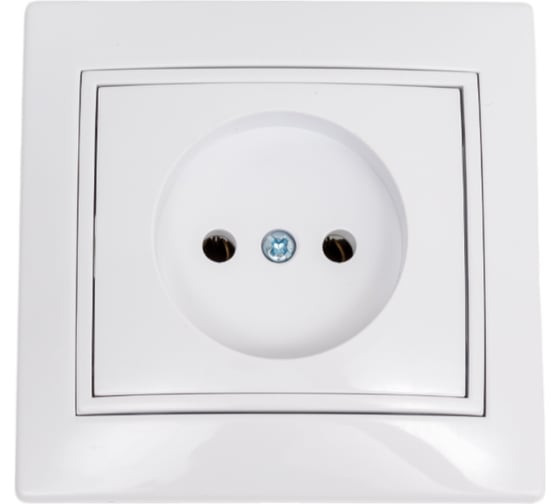 Изображение товара Розетка TANGO без заземляющего конткта белый скрытой проводки 16А, 250В 1008836