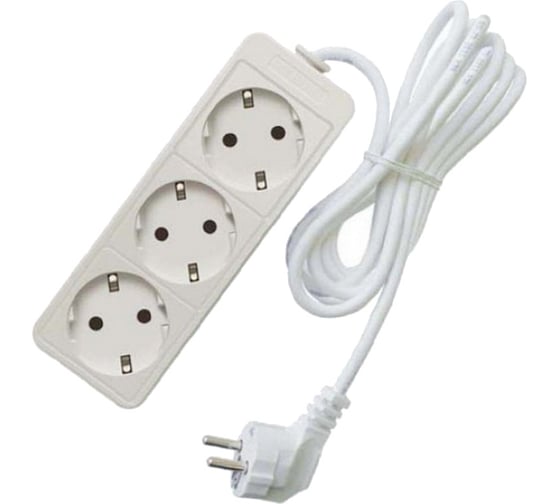 Изображение товара Удлинитель TANGO 3х1,5 ПВС 16А с заземлением 1/ 50 1016375