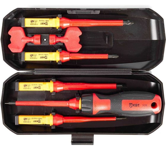 Изображение товара Набор диэлектрических отверток КВТ Профи НИО-4405 83785