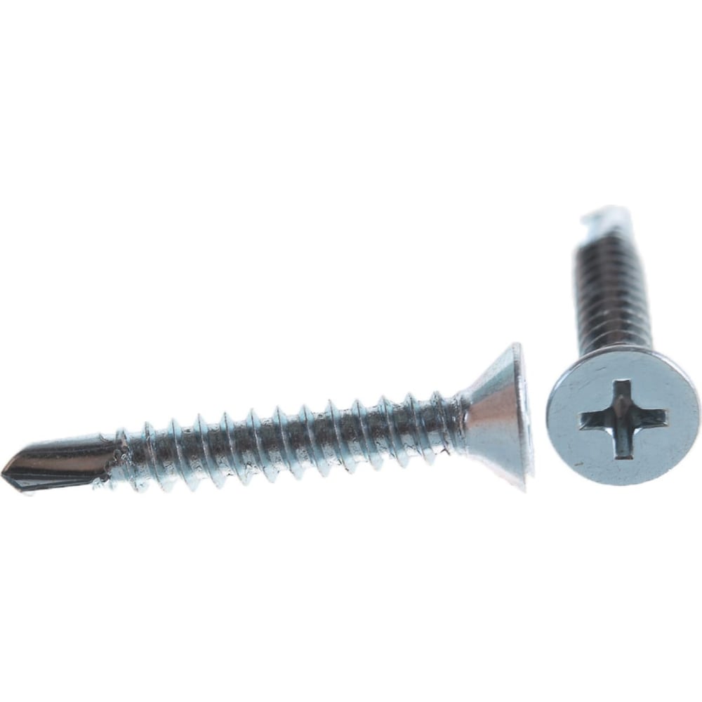 Изображение товара Саморез ЦКИ DIN7504-O JP82 3.9x32 мм сверлоконечный оцинкованный белый